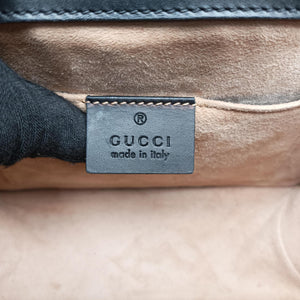 Secondhand Gucci Sylvie Black Leather 470270 shoulderbag | stylenewstar