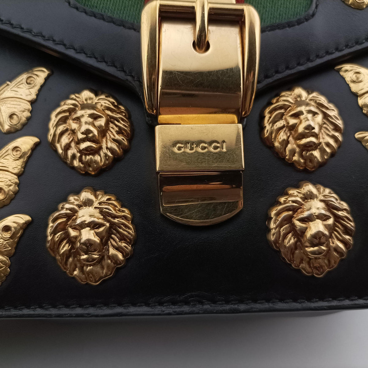 Secondhand Gucci Sylvie Black Leather 470270 shoulderbag | stylenewstar