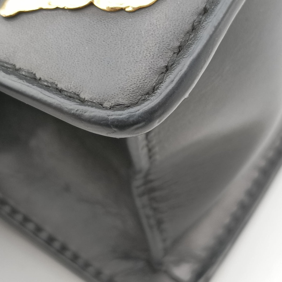 Secondhand Gucci Sylvie Black Leather 470270 shoulderbag | stylenewstar