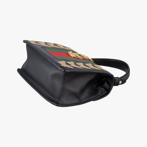 Secondhand Gucci Sylvie Black Leather 470270 shoulderbag | stylenewstar
