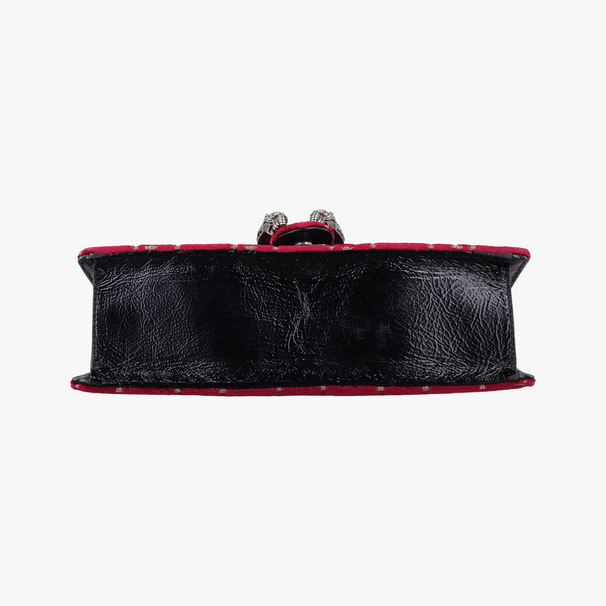 Pre-owned Gucci Dionysus Red velour 499623 shoulderbag | stylenewstar