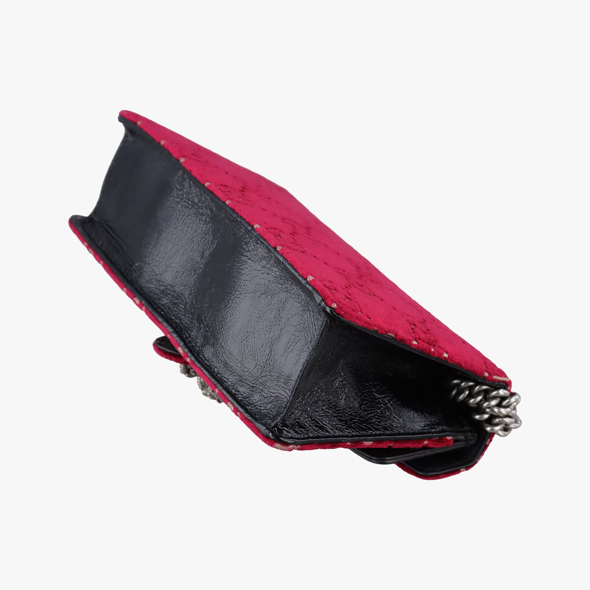 Pre-owned Gucci Dionysus Red velour 499623 shoulderbag | stylenewstar