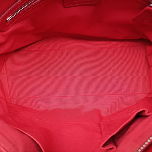 Pre-owned Christian Dior Granville Red lambskin  shoulderbag | stylenewstar