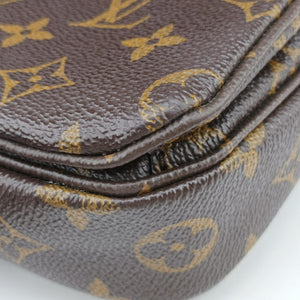 Vintage Louis Vuitton Pochette Metis MM Brown Monogram Canvas M44875 shoulderbag | stylenewstar