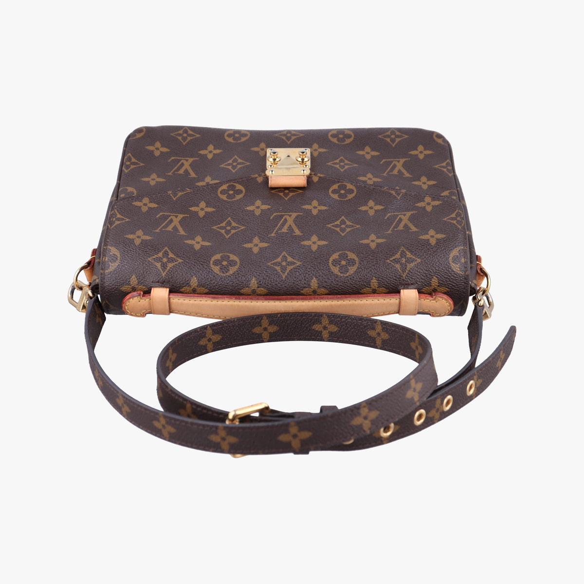 Vintage Louis Vuitton Pochette Metis MM Brown Monogram Canvas M44875 shoulderbag | stylenewstar