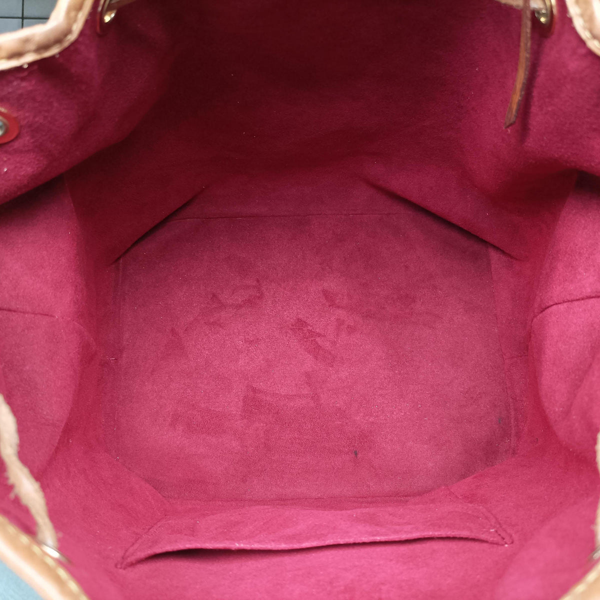 Secondhand Louis Vuitton Petit Noe white Monogram Multicolor M42229 shoulderbag | stylenewstar