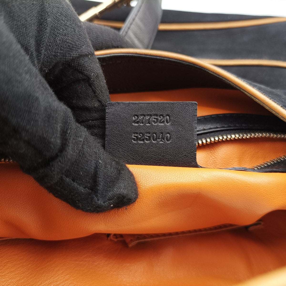 Pre-owned Gucci Jackie Flora Hobo Black Suede 277520 shoulderbag | stylenewstar