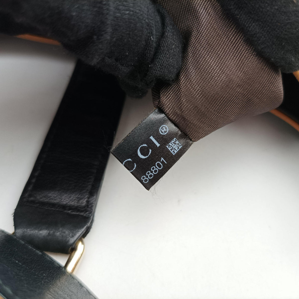 Pre-owned Gucci Jackie Flora Hobo Black Suede 277520 shoulderbag | stylenewstar