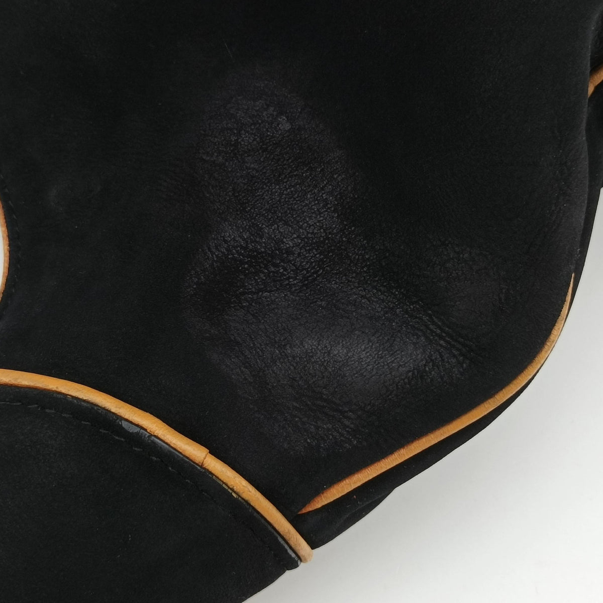 Pre-owned Gucci Jackie Flora Hobo Black Suede 277520 shoulderbag | stylenewstar