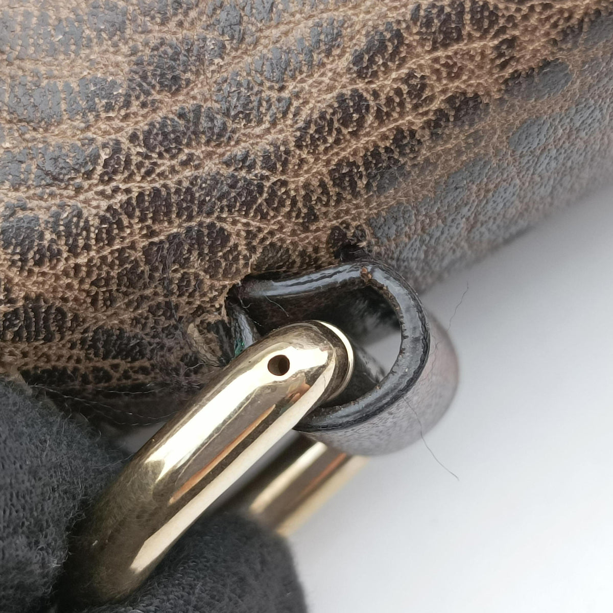 Secondhand Gucci New Jackie Beige x Brown canvas×leather 218491 shoulderbag | stylenewstar