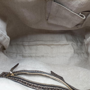 Secondhand Gucci New Jackie Beige x Brown canvas×leather 218491 shoulderbag | stylenewstar