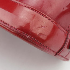Vintage Louis Vuitton Alma BB CERISE Vernis M90174 handbag | stylenewstar