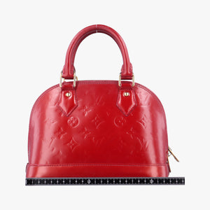 Vintage Louis Vuitton Alma BB CERISE Vernis M90174 handbag | stylenewstar