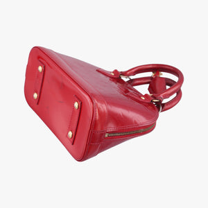 Vintage Louis Vuitton Alma BB CERISE Vernis M90174 handbag | stylenewstar