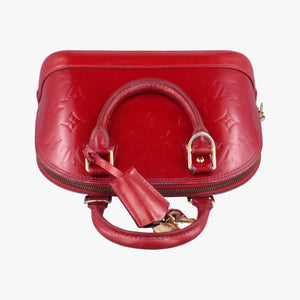 Vintage Louis Vuitton Alma BB CERISE Vernis M90174 handbag | stylenewstar