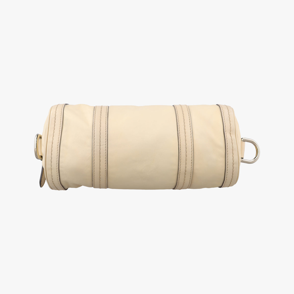Pre-owned Gucci Hysteria Boston White Leather 181485 handbag | stylenewstar