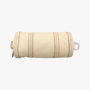 Pre-owned Gucci Hysteria Boston White Leather 181485 handbag | stylenewstar