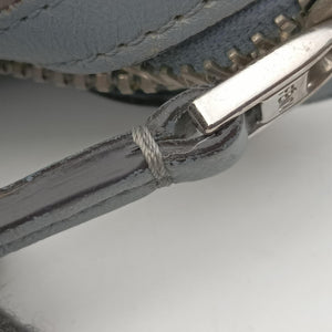 Pre-owned Fendi Dotcom Click Small Blue Leather 8BN299 shoulderbag | stylenewstar