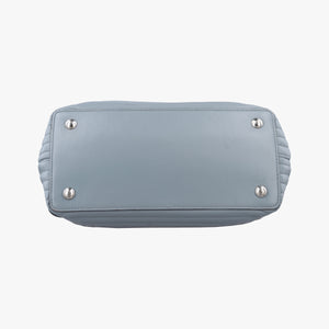 Pre-owned Fendi Dotcom Click Small Blue Leather 8BN299 shoulderbag | stylenewstar