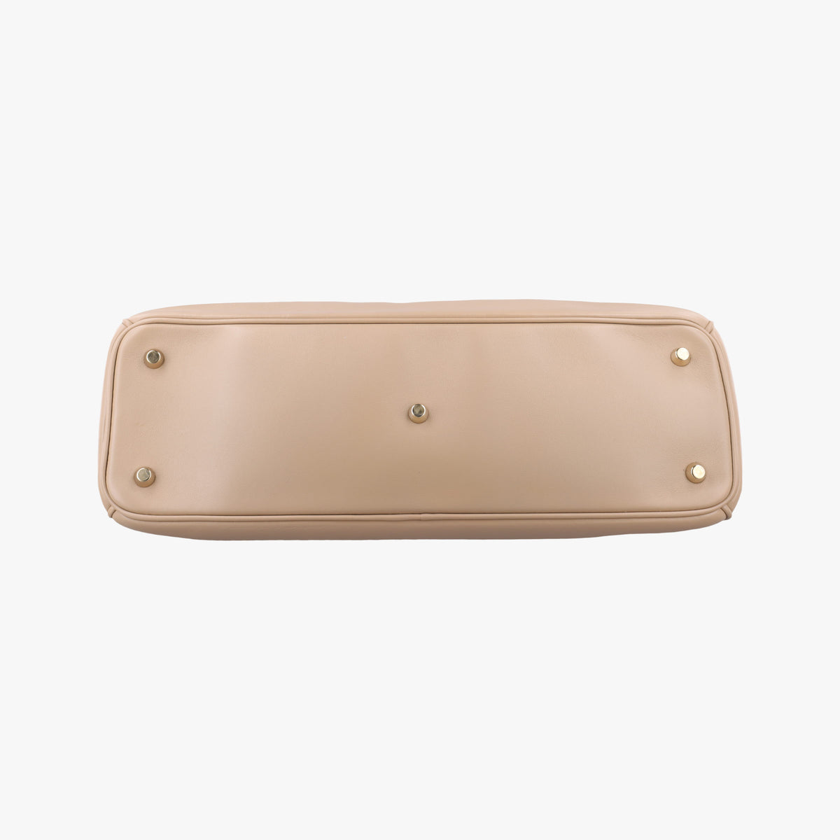 Pre-owned Christian Dior Diorissimo Beige×Red Leather  shoulderbag | stylenewstar
