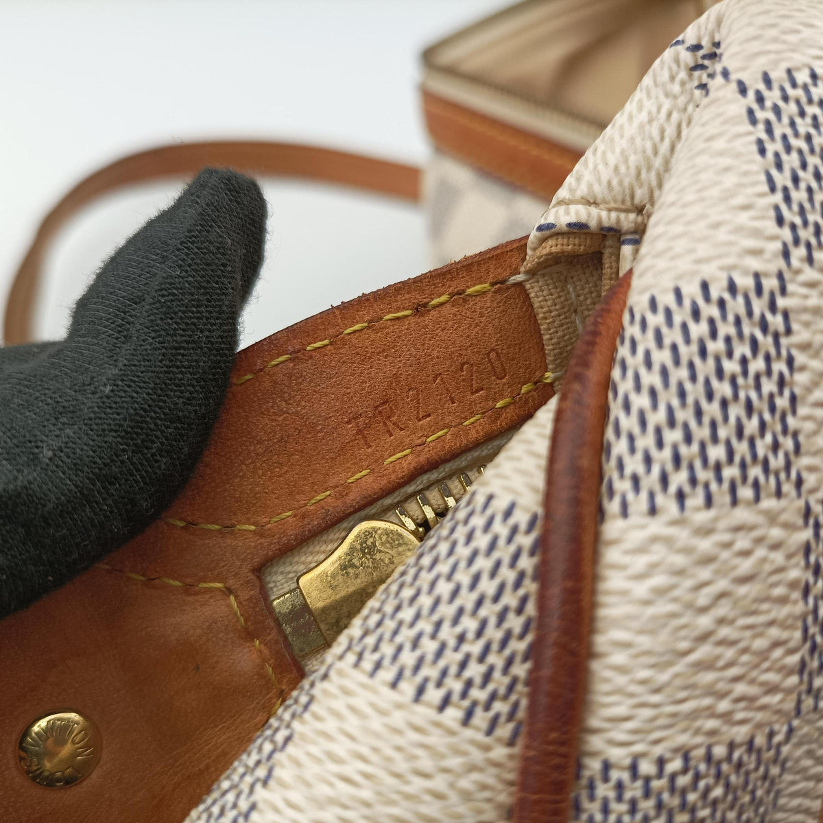 Pre-owned Louis Vuitton STRESA PM Azur Damier Canvas N42220 shoulderbag | stylenewstar