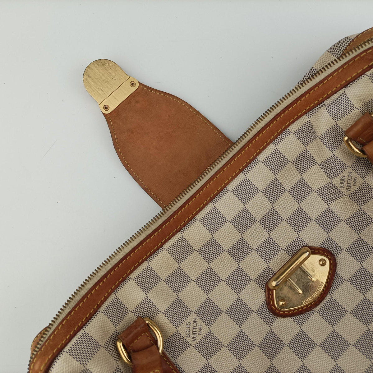 Pre-owned Louis Vuitton STRESA PM Azur Damier Canvas N42220 shoulderbag | stylenewstar
