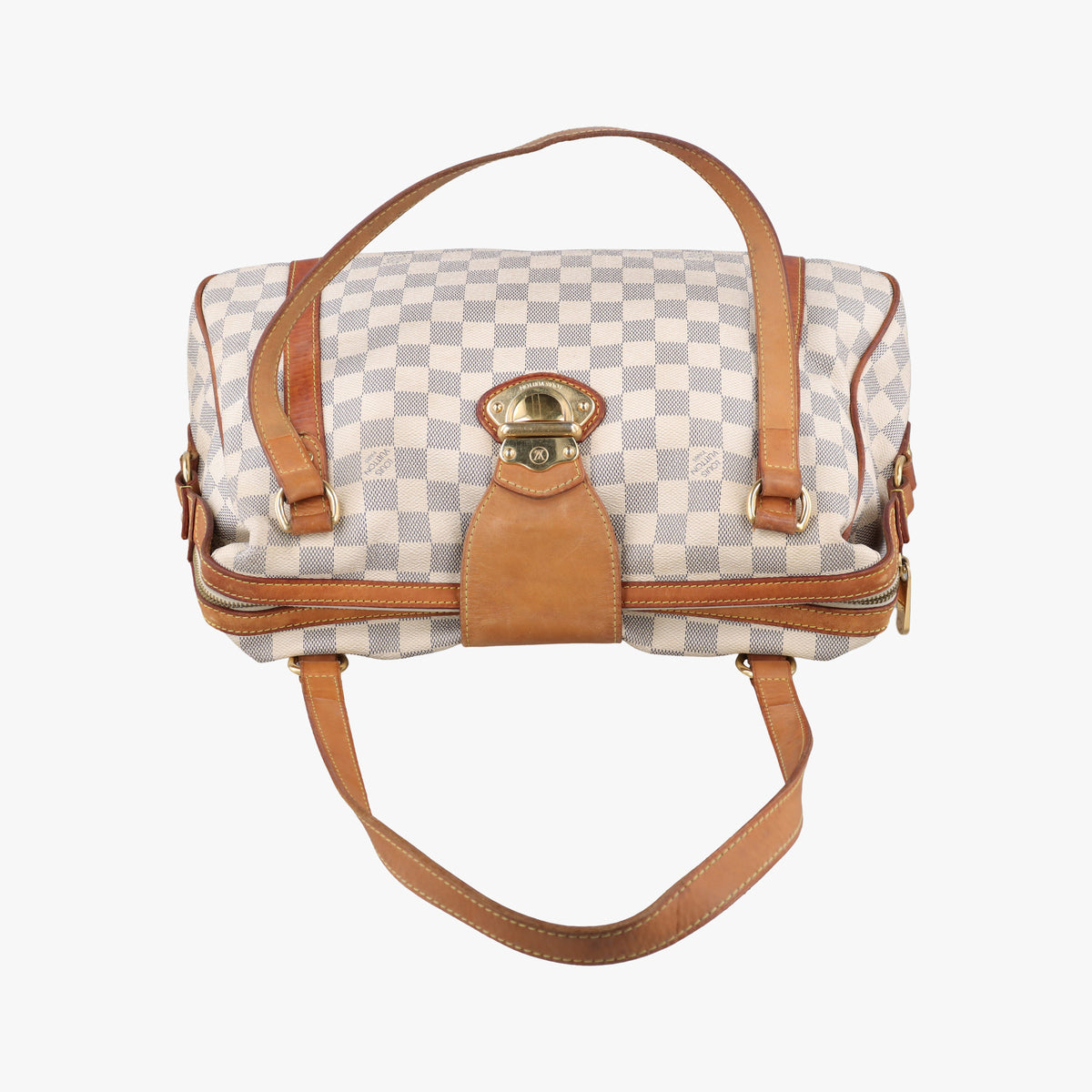 Pre-owned Louis Vuitton STRESA PM Azur Damier Canvas N42220 shoulderbag | stylenewstar