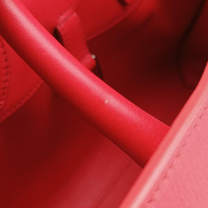 Pre-owned Ferragamo Hug Red leather  shoulderbag | stylenewstar