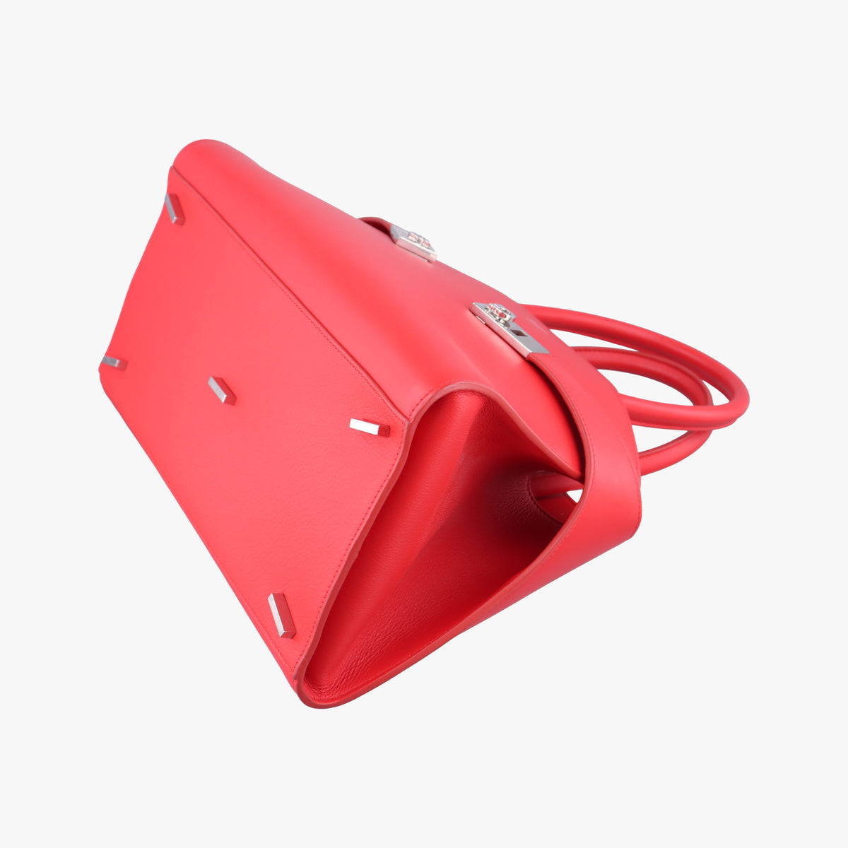 Pre-owned Ferragamo Hug Red leather  shoulderbag | stylenewstar