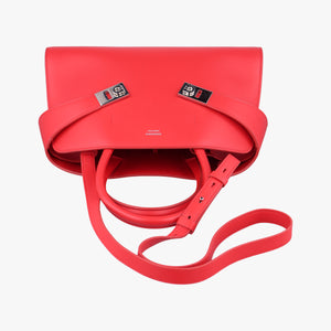 Pre-owned Ferragamo Hug Red leather  shoulderbag | stylenewstar