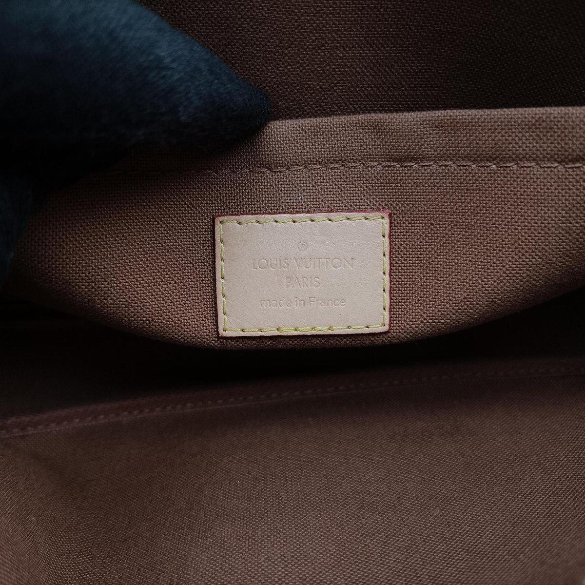 Pre-owned Louis Vuitton Multi Pochette Accessoir brown×ROSE CLAIRE Monogram Canvas M44840 shoulderbag | stylenewstar