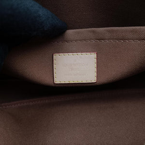 Pre-owned Louis Vuitton Multi Pochette Accessoir brown×ROSE CLAIRE Monogram Canvas M44840 shoulderbag | stylenewstar