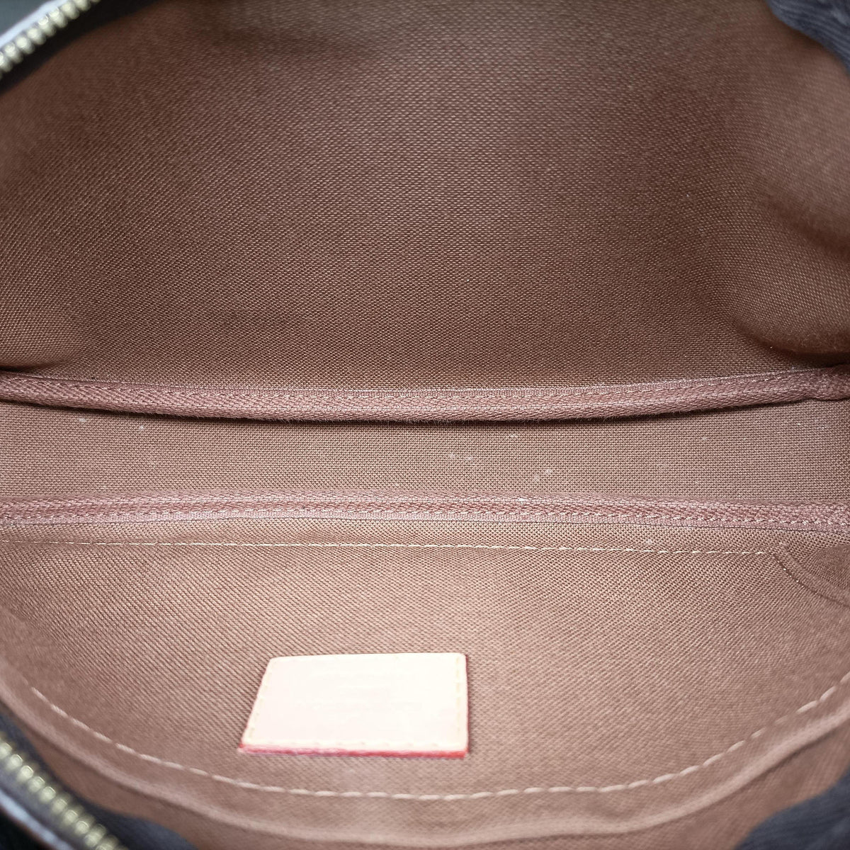 Pre-owned Louis Vuitton Multi Pochette Accessoir brown×ROSE CLAIRE Monogram Canvas M44840 shoulderbag | stylenewstar