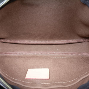 Pre-owned Louis Vuitton Multi Pochette Accessoir brown×ROSE CLAIRE Monogram Canvas M44840 shoulderbag | stylenewstar