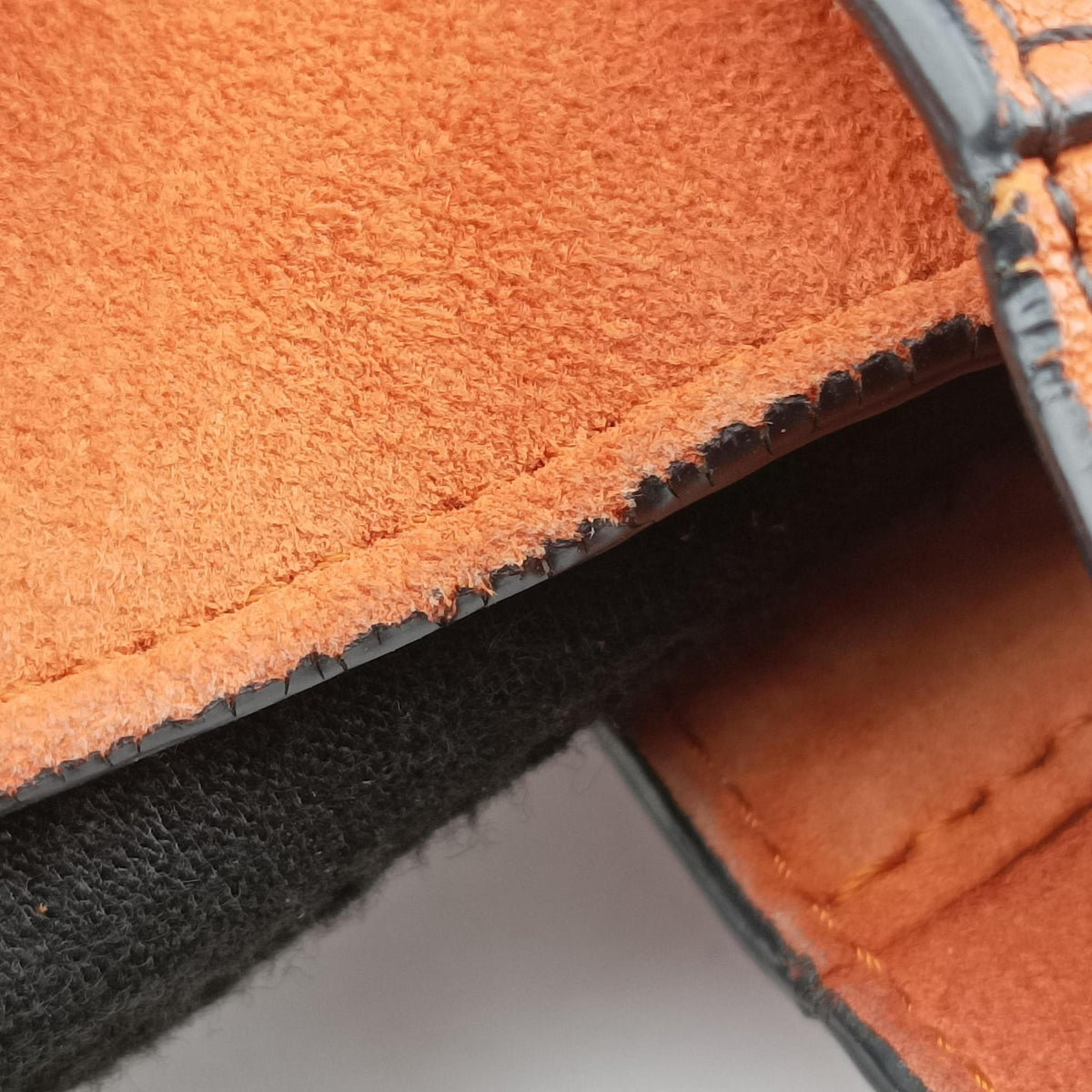 Secondhand Christian Dior Lady Dior Orange Leather  shoulderbag | stylenewstar