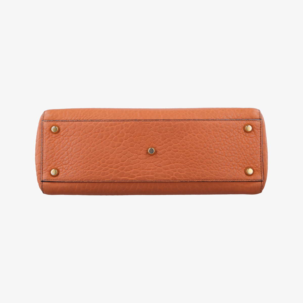 Secondhand Christian Dior Lady Dior Orange Leather  shoulderbag | stylenewstar