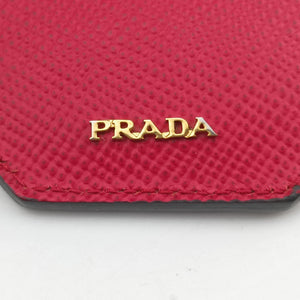 Vintage Prada Double Cuir Red SAFFIANO Leather B2756T handbag | stylenewstar