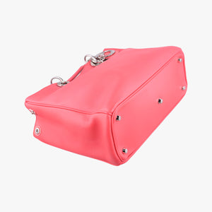 Vintage Christian Dior Diorissimo Pink Leather  shoulderbag | stylenewstar