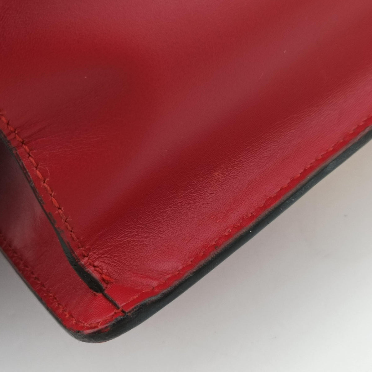 Pre-owned Gucci Sylvie Red Leather 470270 shoulderbag | stylenewstar