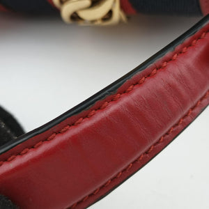 Pre-owned Gucci Sylvie Red Leather 470270 shoulderbag | stylenewstar
