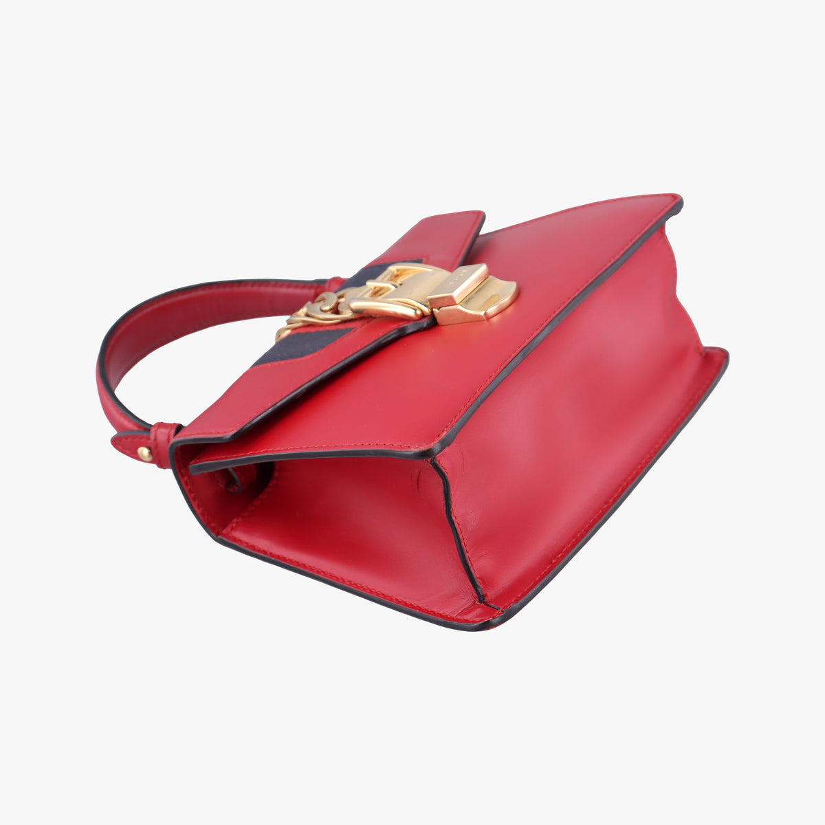 Pre-owned Gucci Sylvie Red Leather 470270 shoulderbag | stylenewstar