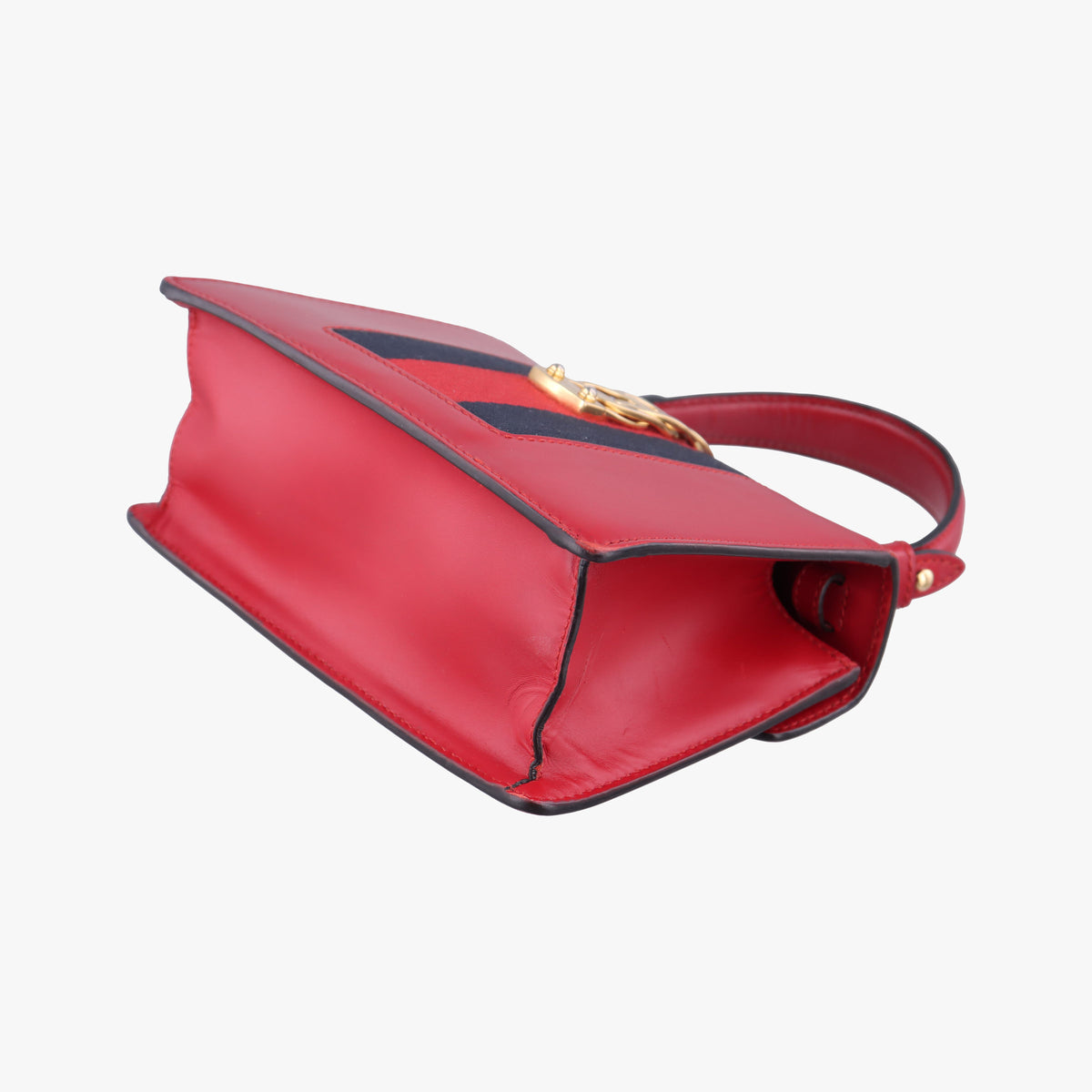 Pre-owned Gucci Sylvie Red Leather 470270 shoulderbag | stylenewstar