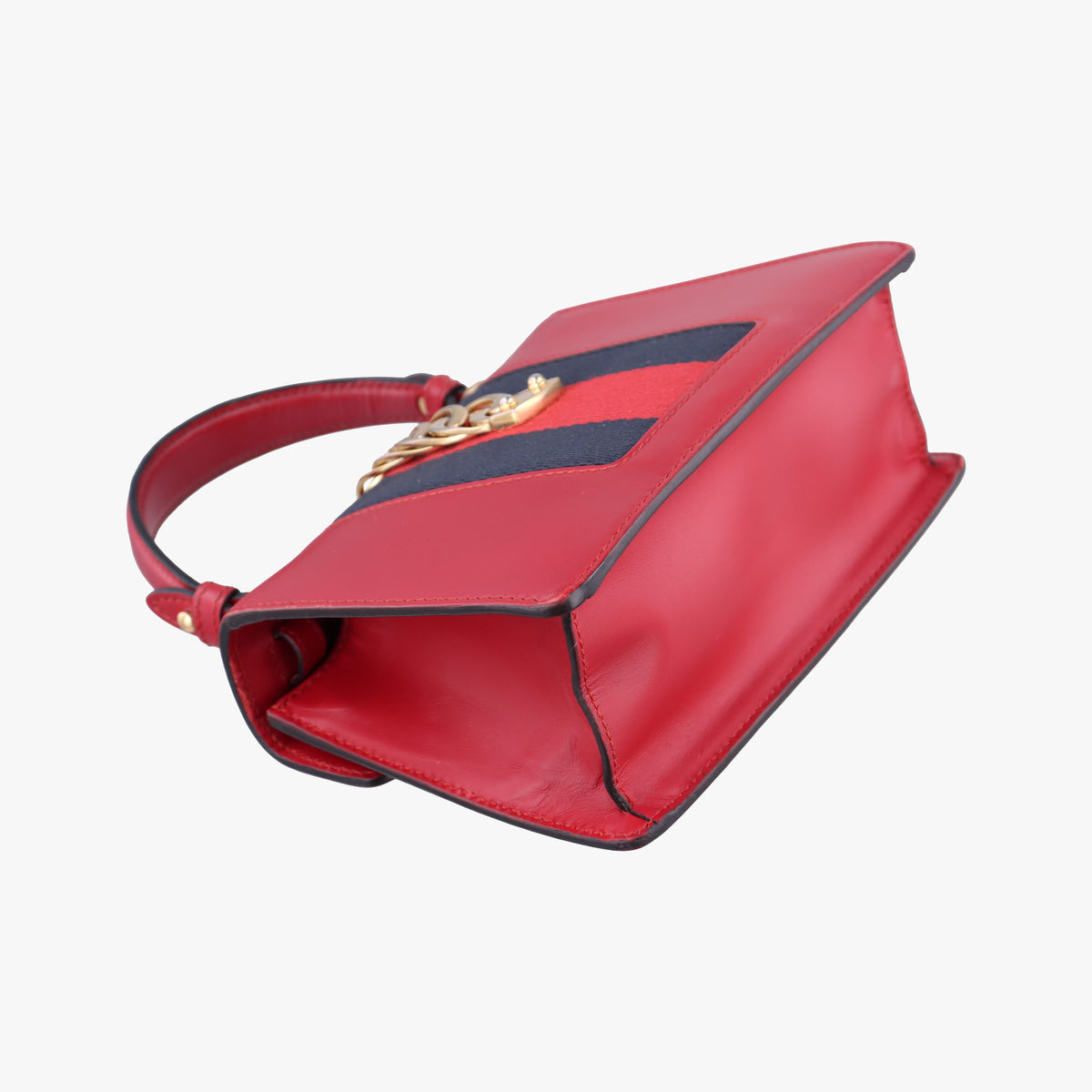 Pre-owned Gucci Sylvie Red Leather 470270 shoulderbag | stylenewstar