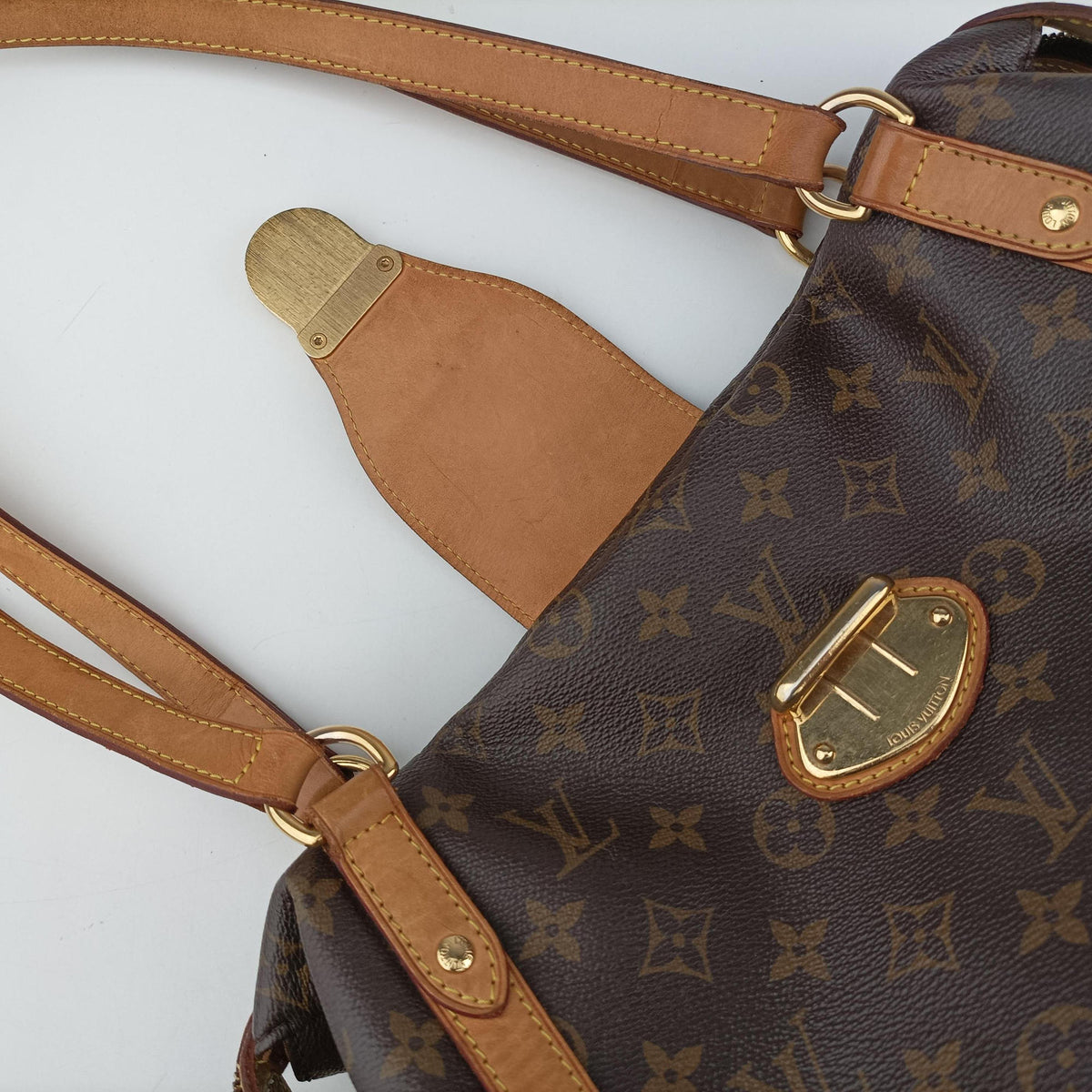 Pre-owned Louis Vuitton STRESA PM brown Monogram Canvas M51186 shoulderbag | stylenewstar
