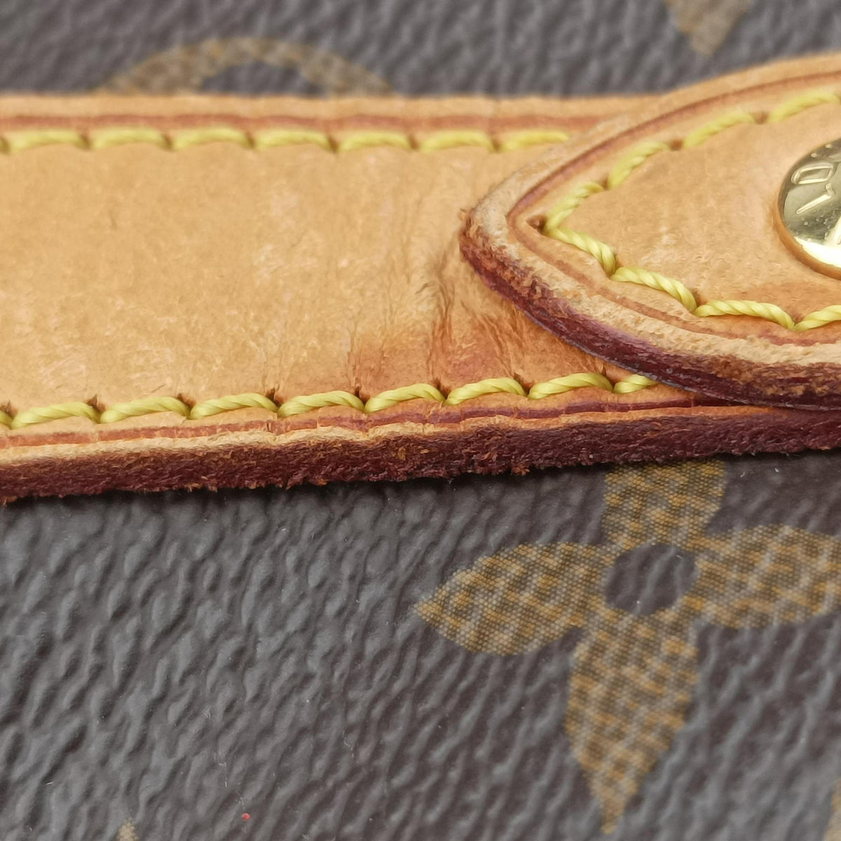 Pre-owned Louis Vuitton STRESA PM brown Monogram Canvas M51186 shoulderbag | stylenewstar