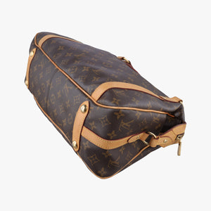 Pre-owned Louis Vuitton STRESA PM brown Monogram Canvas M51186 shoulderbag | stylenewstar