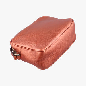 Pre-owned Gucci Soho Gold Brown leather 308364 shoulderbag | stylenewstar