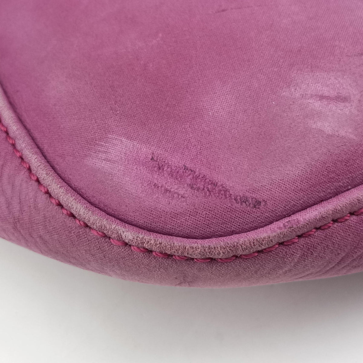 Vintage Fendi Big Mamma Forever Flap Purple Leather 8BR638 handbag | stylenewstar