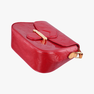 Pre-owned Louis Vuitton Bellflower PM Pomme d'Amour Vernis M91728 shoulderbag | stylenewstar