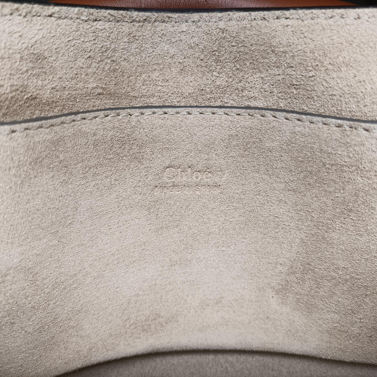 Pre-owned Chloe FAYE Brown Suede × leather  shoulderbag | stylenewstar